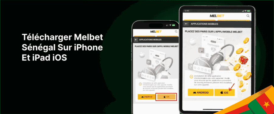 Image de Télécharger Melbet Sénégal Sur iPhone Et iPad iOS